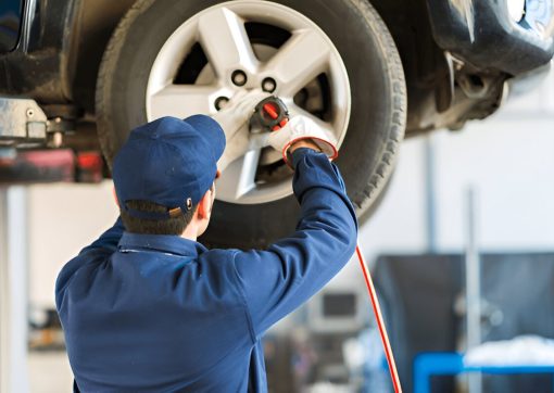 van tyre fitted by technicians of sfr motors in bathgate