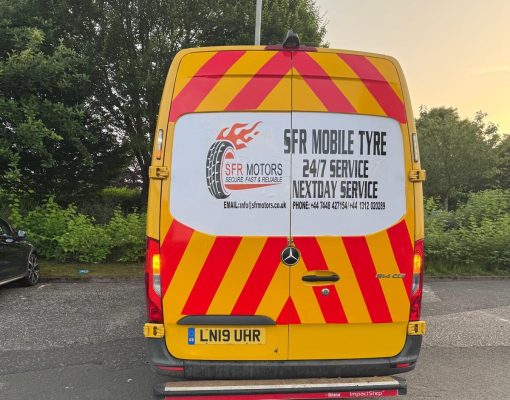 Emergency Mobile Tyre Fitting van